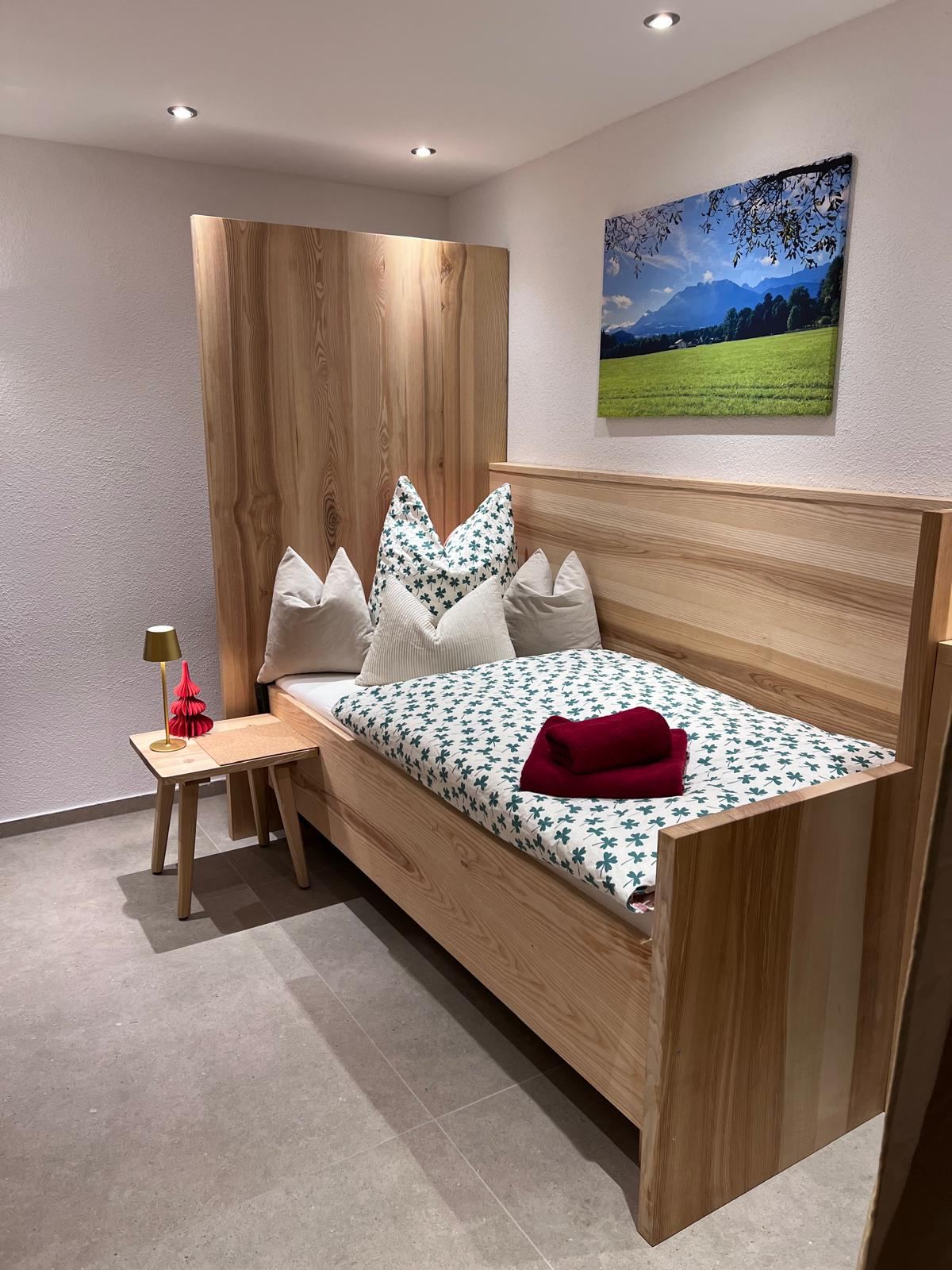Schlafzimmer 2 – Einzelbett
